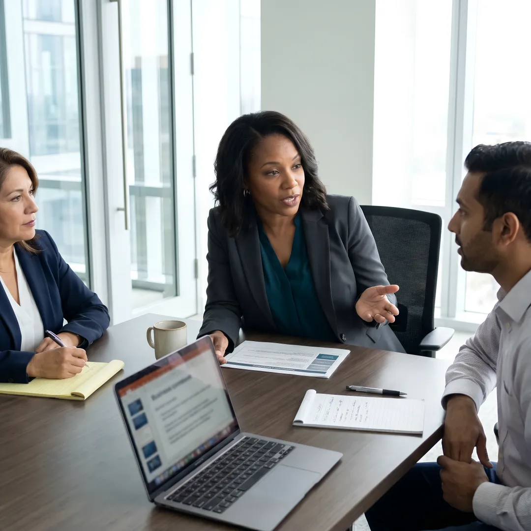 Executive leadership coaching session in San Diego