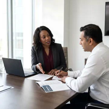 Executive coaching process with leadership planning