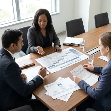 Leadership consulting process session