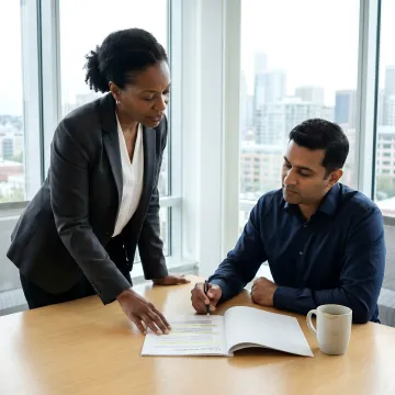 Executive coaching process planning session
