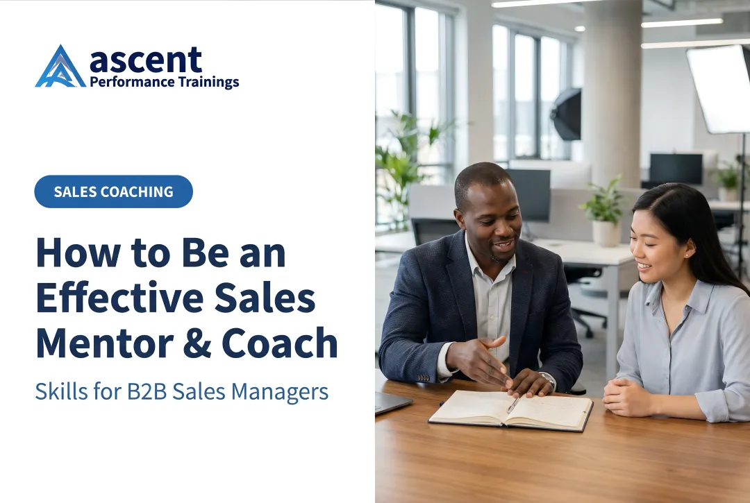 How to Be an Effective Sales Mentor & Coach