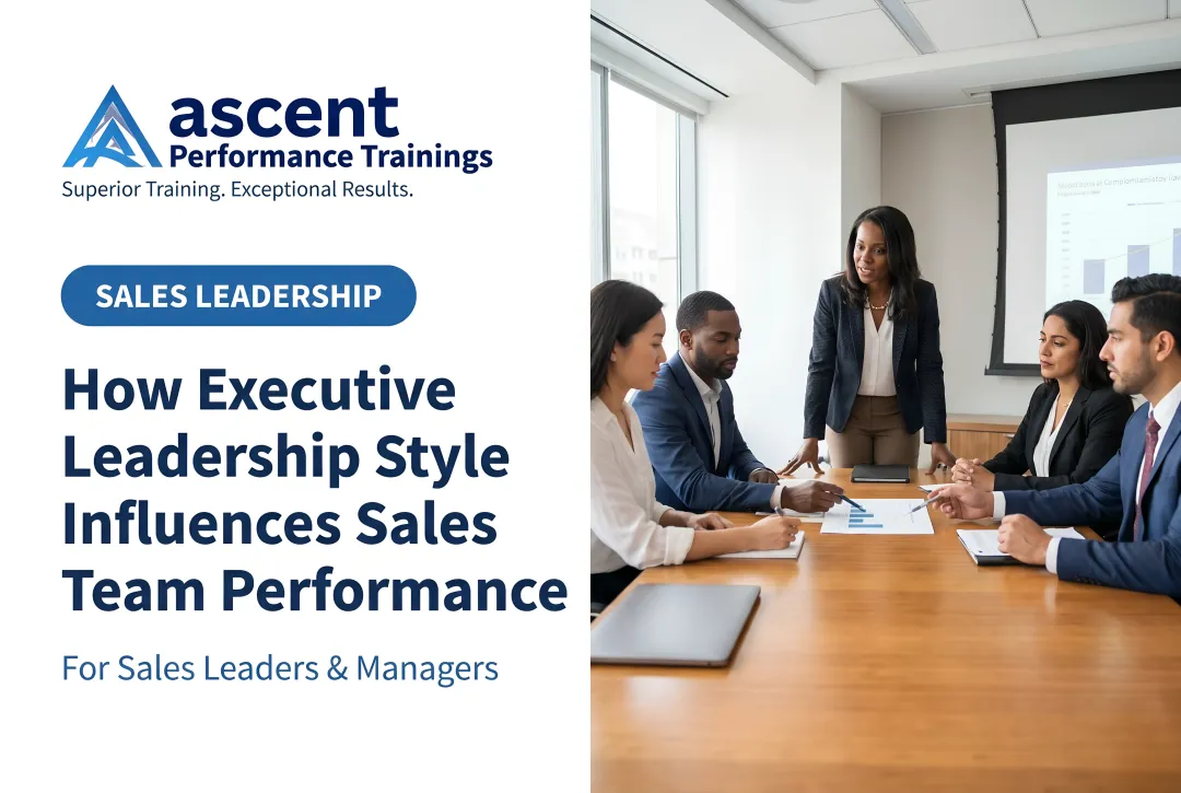 How Executive Leadership Style Influences Sales Team Performance