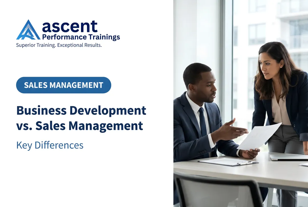 Business Development vs. Sales Management: Key Differences