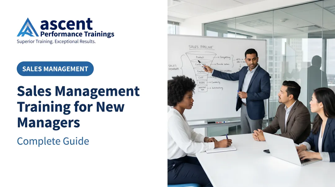 Sales Management Training for New Managers: Complete Guide