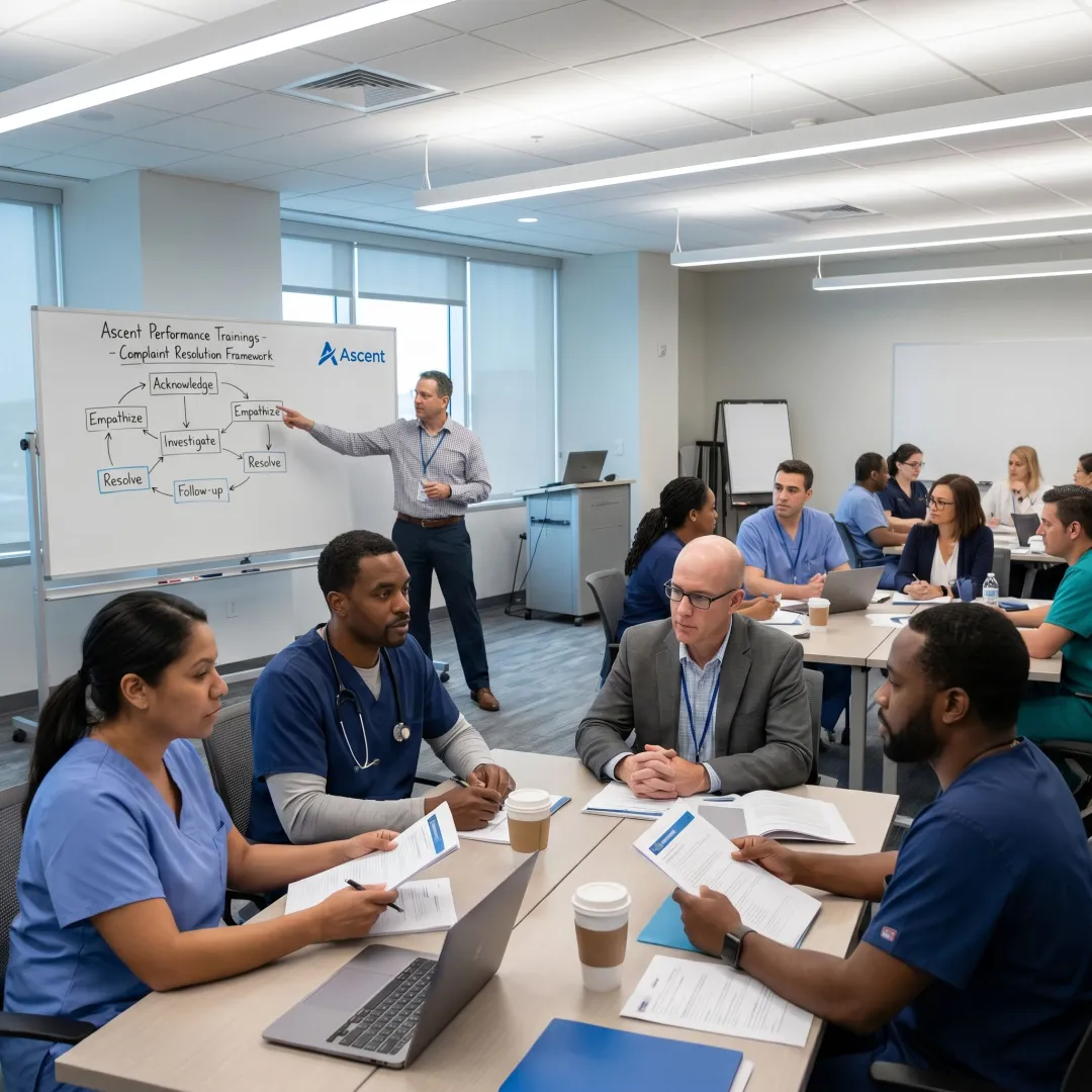 Healthcare customer service training workshop