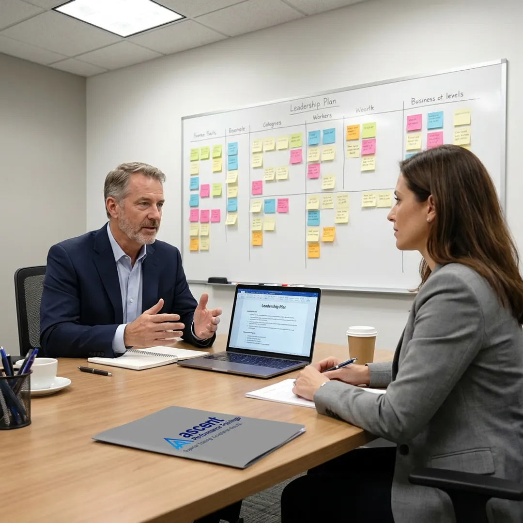 Executive coaching session for creative leadership