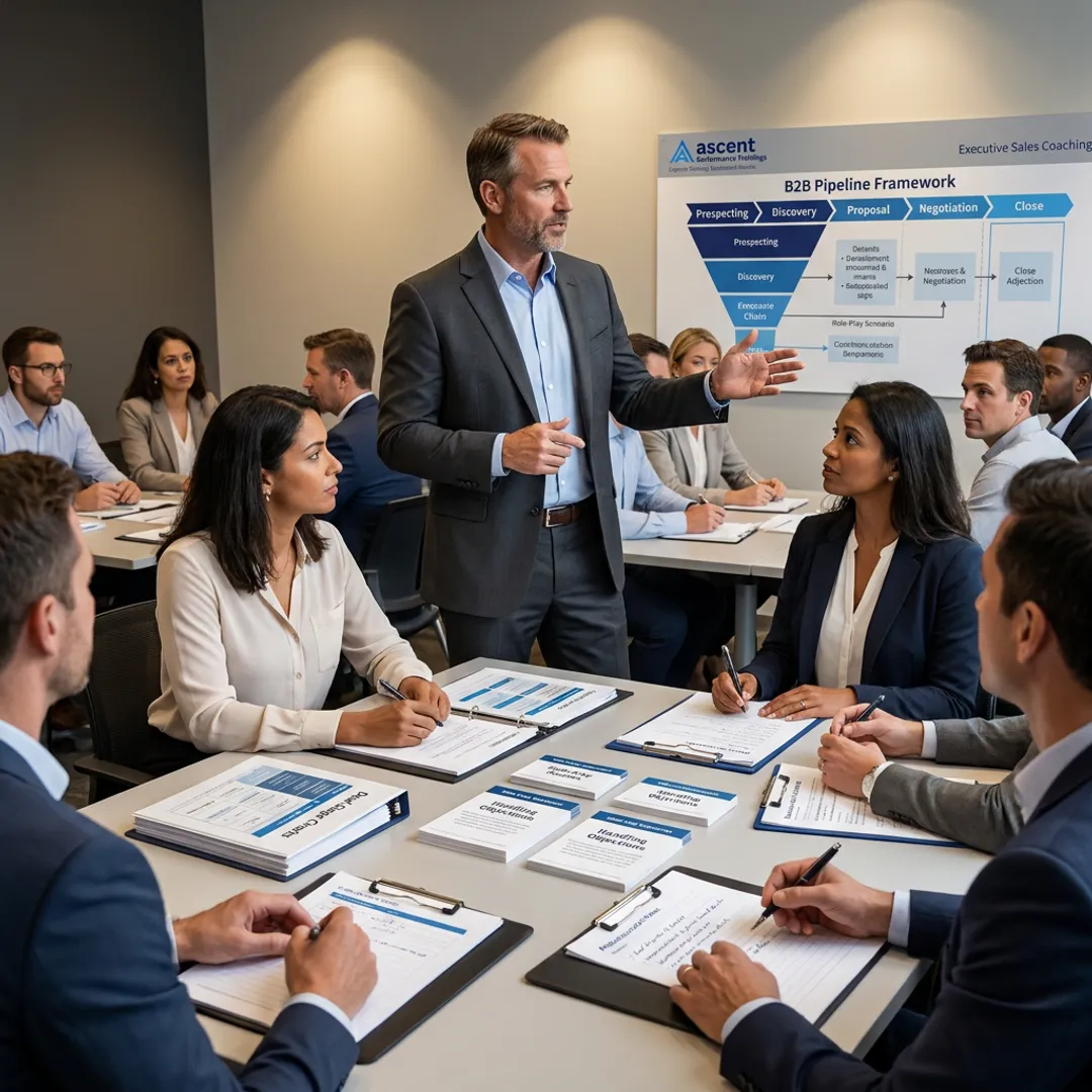 Executive sales coaching workshop