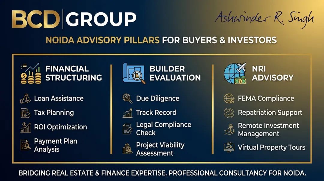 Ashwinder R. Singh advisory framework covering financial structuring builder evaluation and NRI guidance