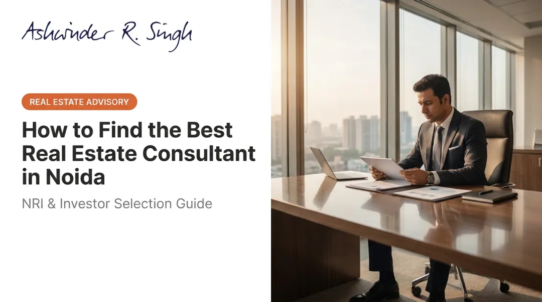 How to Find the Best Real Estate Consultant in Noida