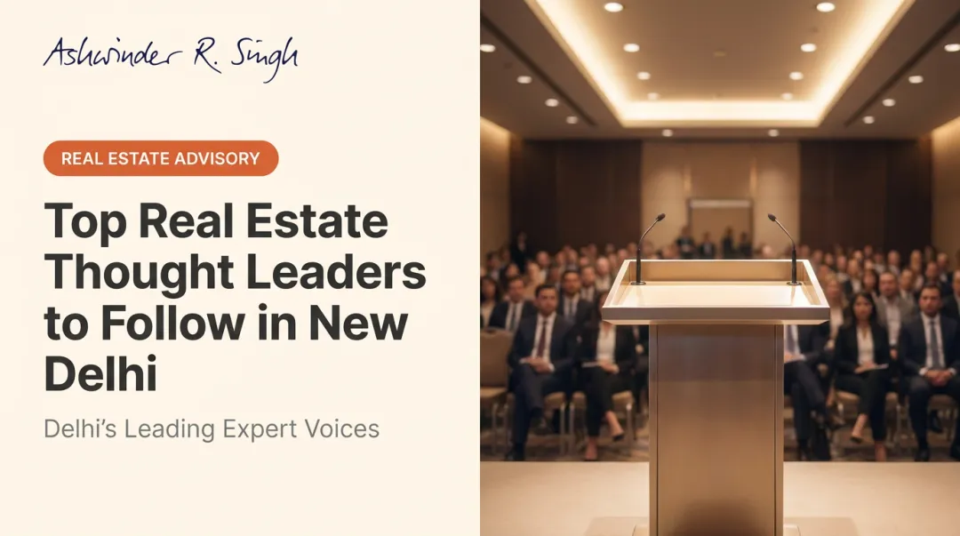 Top Real Estate Thought Leaders to Follow in New Delhi