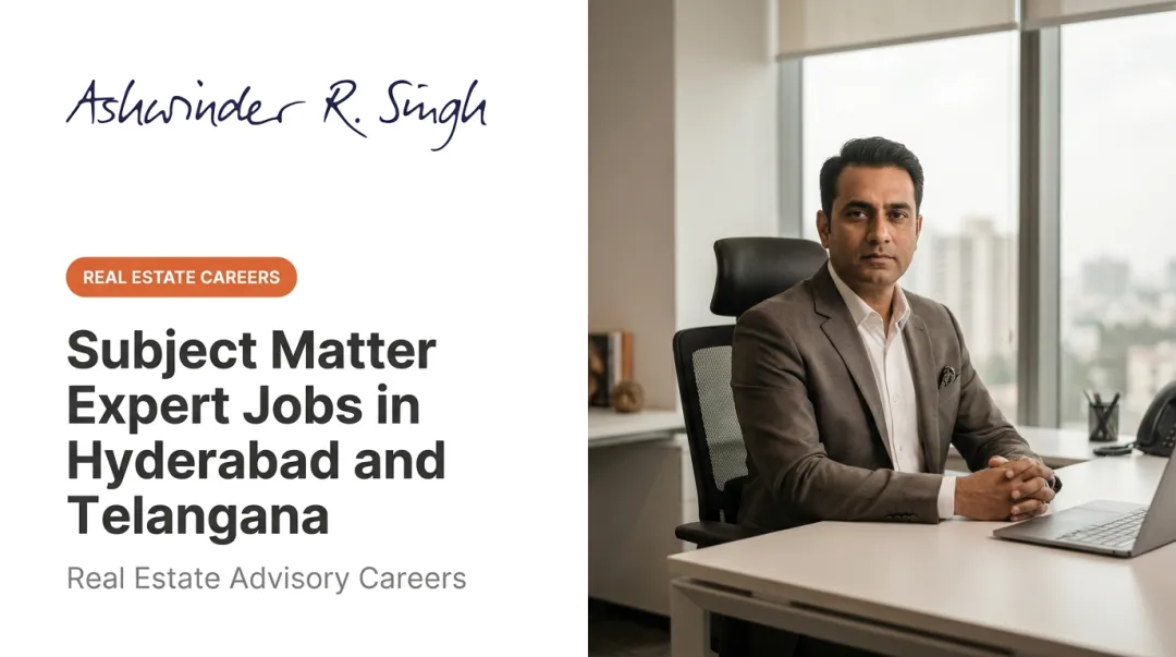 Subject Matter Expert Jobs in Hyderabad and Telangana