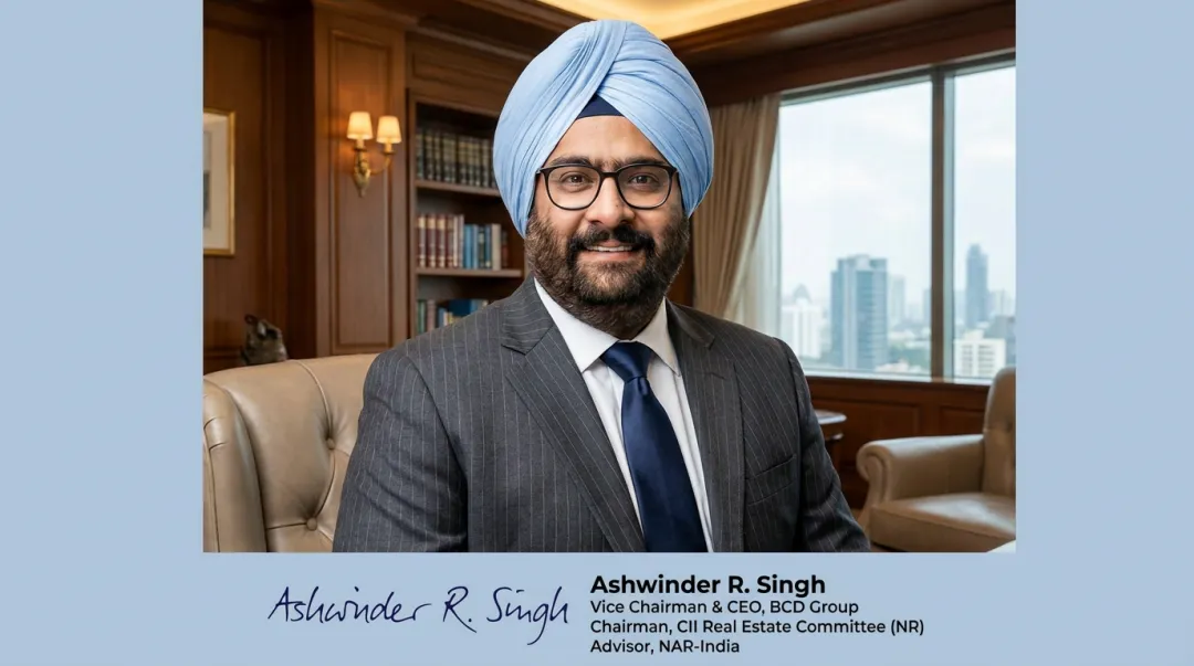 Ashwinder R Singh real estate advisor professional profile and credentials
