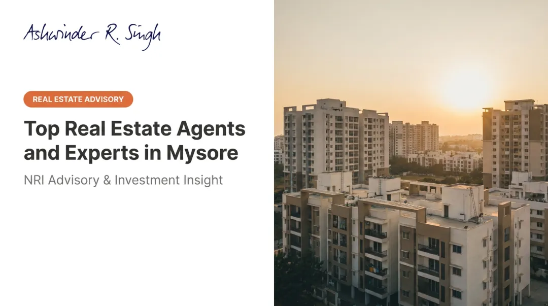Top Real Estate Agents and Experts in Mysore
