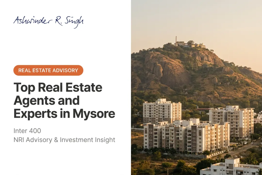 Top Real Estate Agents and Experts in Mysore
