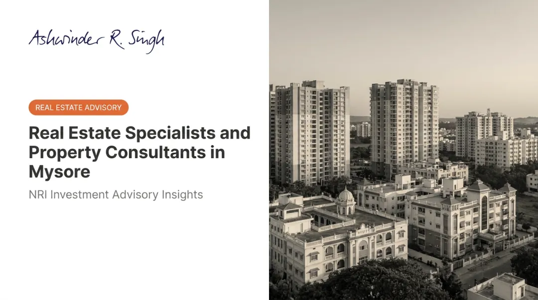 Real Estate Specialists and Property Consultants in Mysore