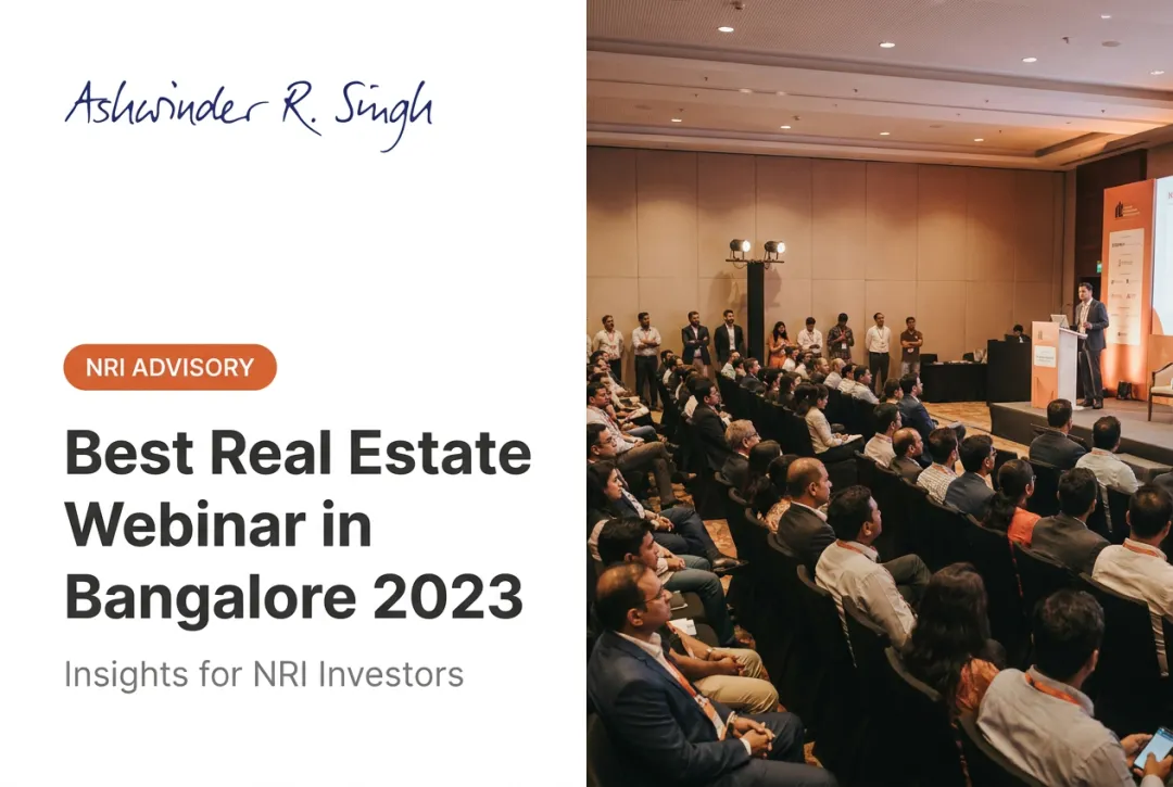 Best Real Estate Webinar in Bangalore 2023