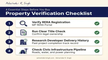 Four-step due diligence checklist for buying property in Indore