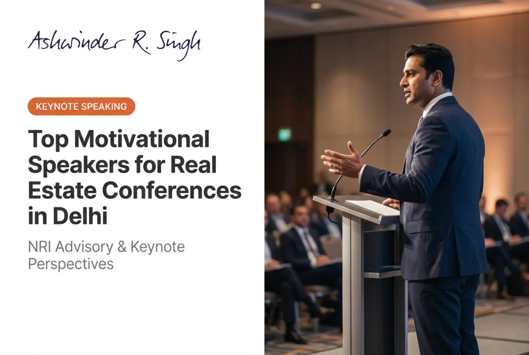 Top Motivational Speakers for Real Estate Conferences in Delhi