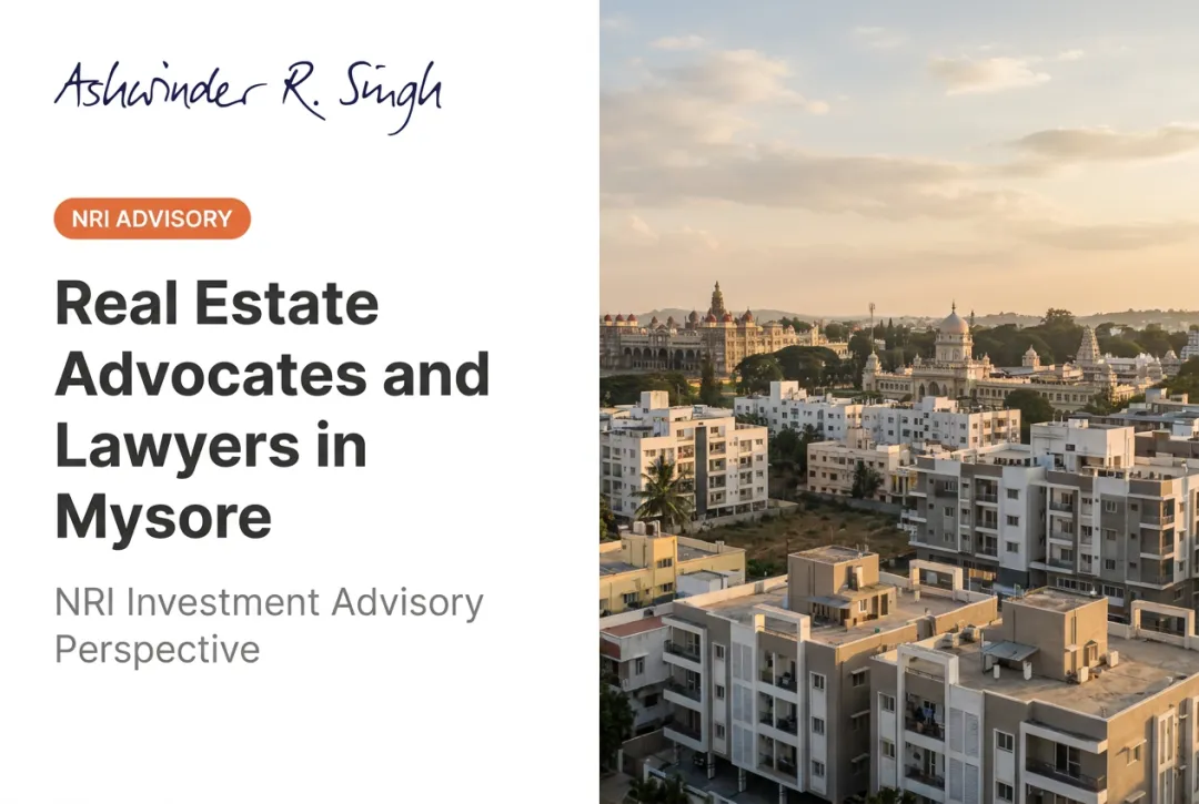 Real Estate Advocates and Lawyers in Mysore