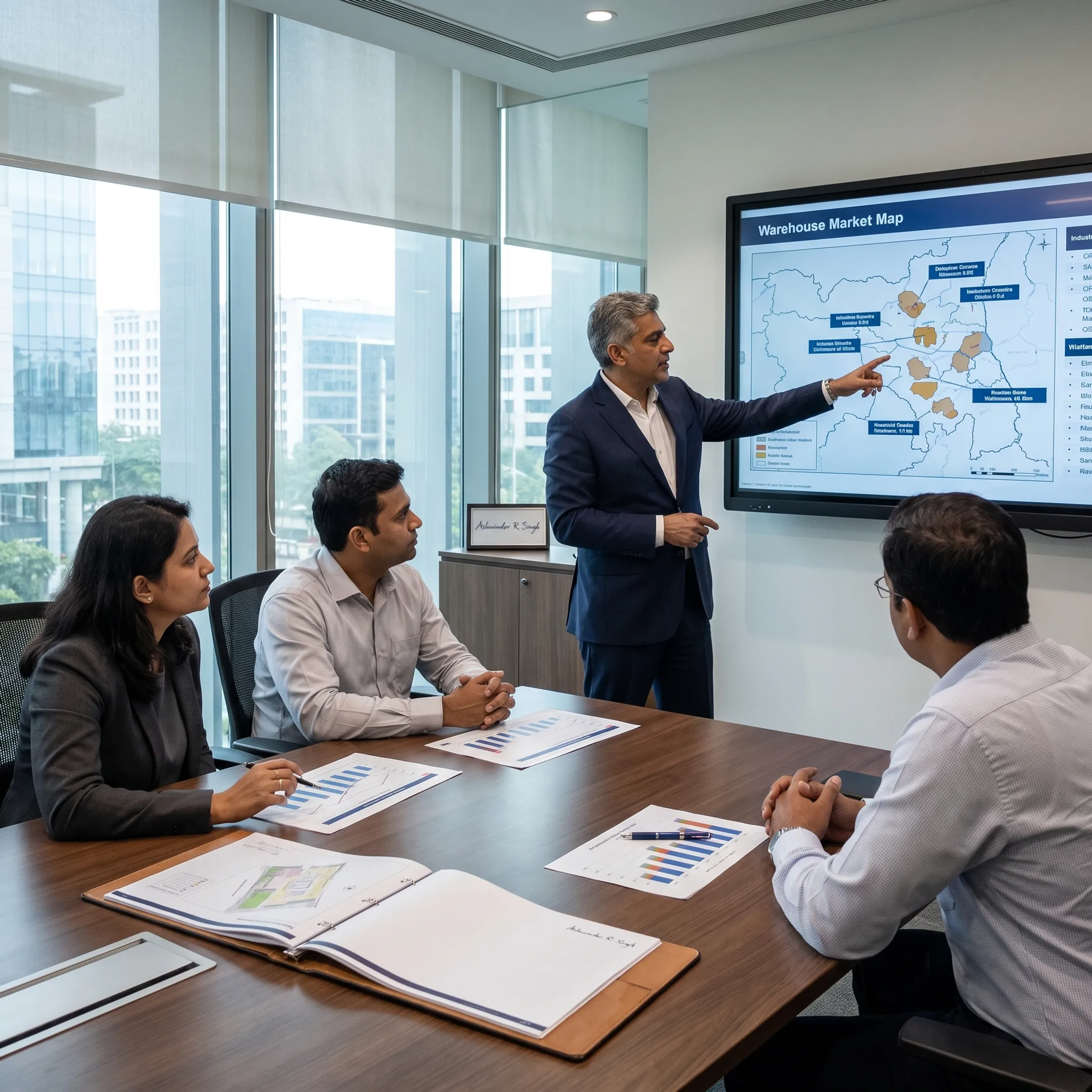 Advisory meeting on industrial real estate strategy