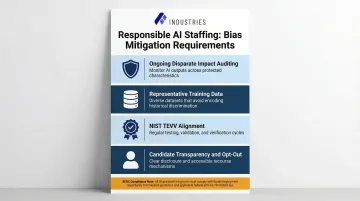 Four requirements for responsible AI staffing bias prevention and compliance framework