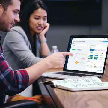 Assembly Industries automation implementation process showing AI workflow configuration and deployment steps