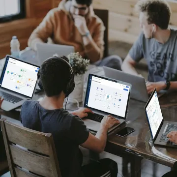 Assembly Industries implementation team configuring AI workflow automation on enterprise systems