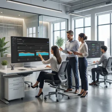 Assembly Industries team deploying AI automation agents through a structured multi-step workflow process