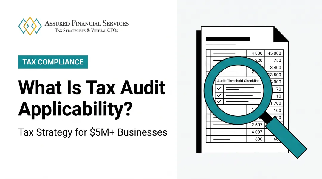 What Is Tax Audit Applicability?