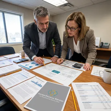 Advisor discussing cross-border tax planning
