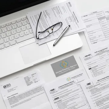 Tax professional developing an IRS resolution strategy