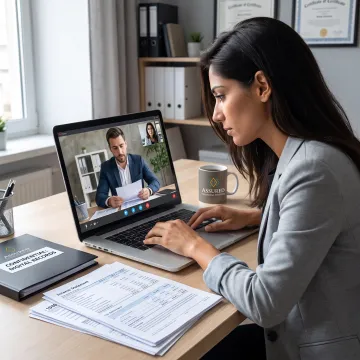 Secure online tax preparation consultation