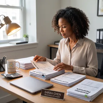 IRS Enrolled Agent organizing tax resolution records
