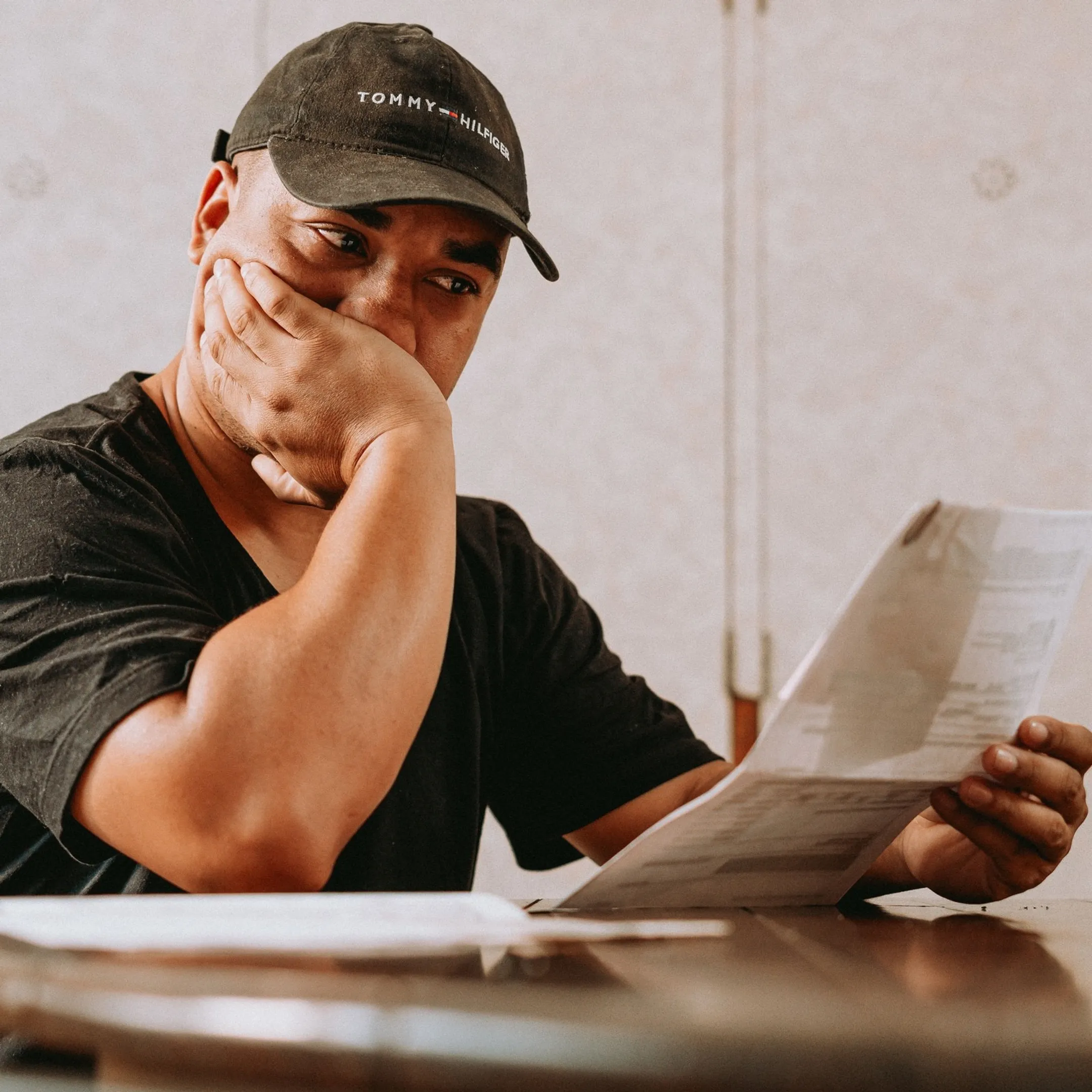 Tax advisor organizing records for a tax resolution case