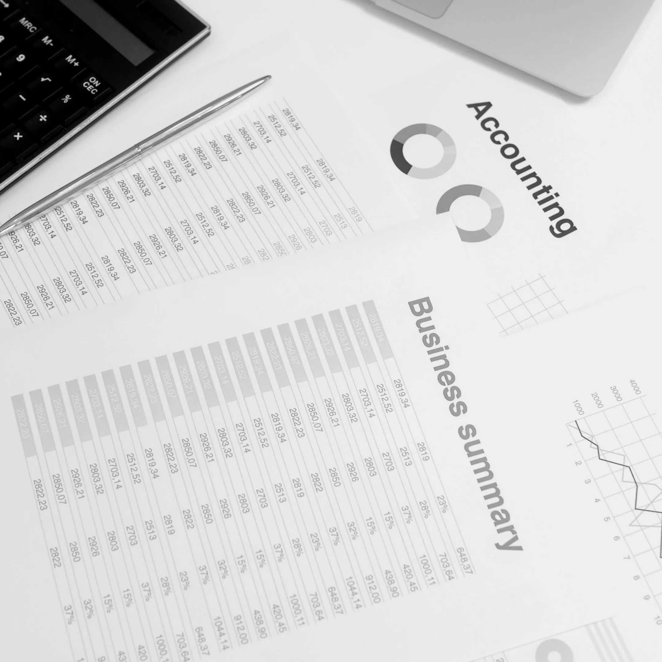 Accountant advising a small business owner on tax strategy