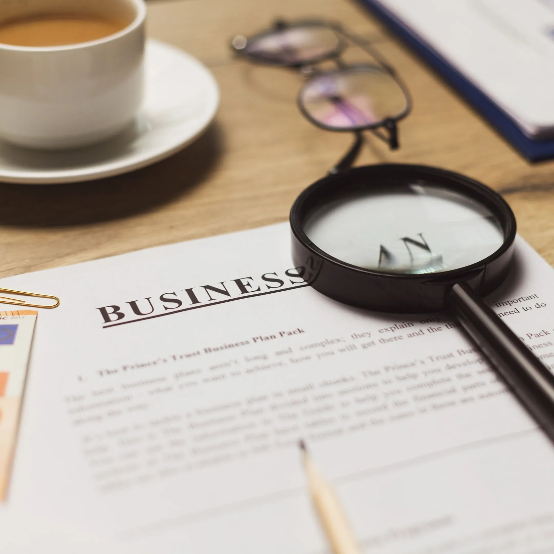 Tax advisor meeting with a business client
