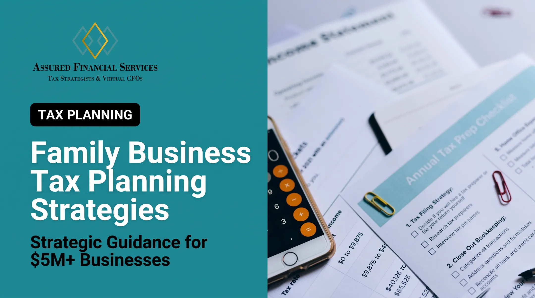 Family Business Tax Planning Strategies