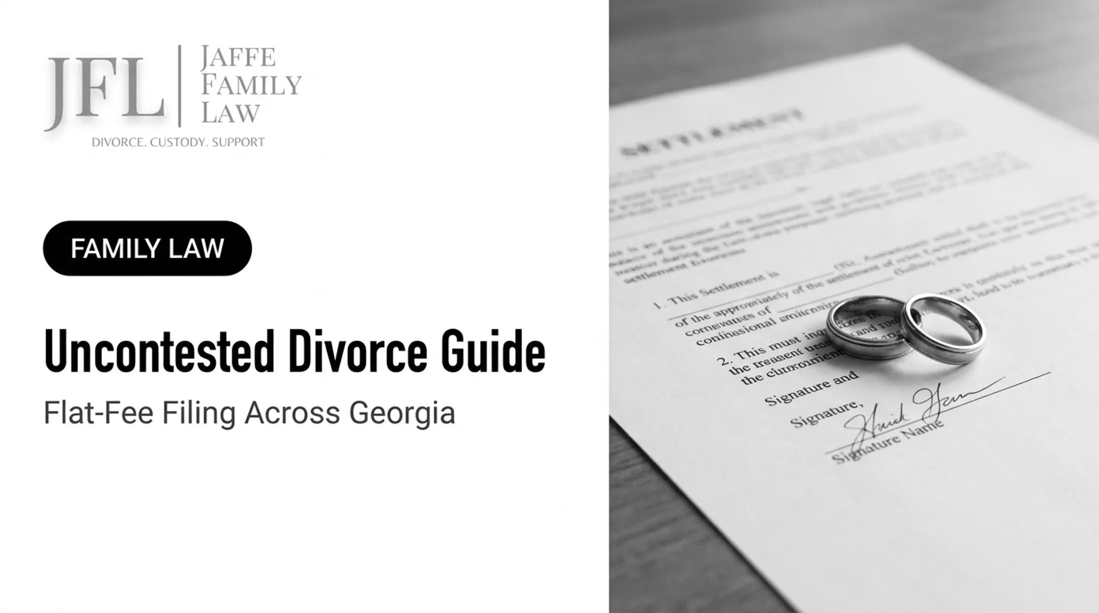 Uncontested Divorce Guide