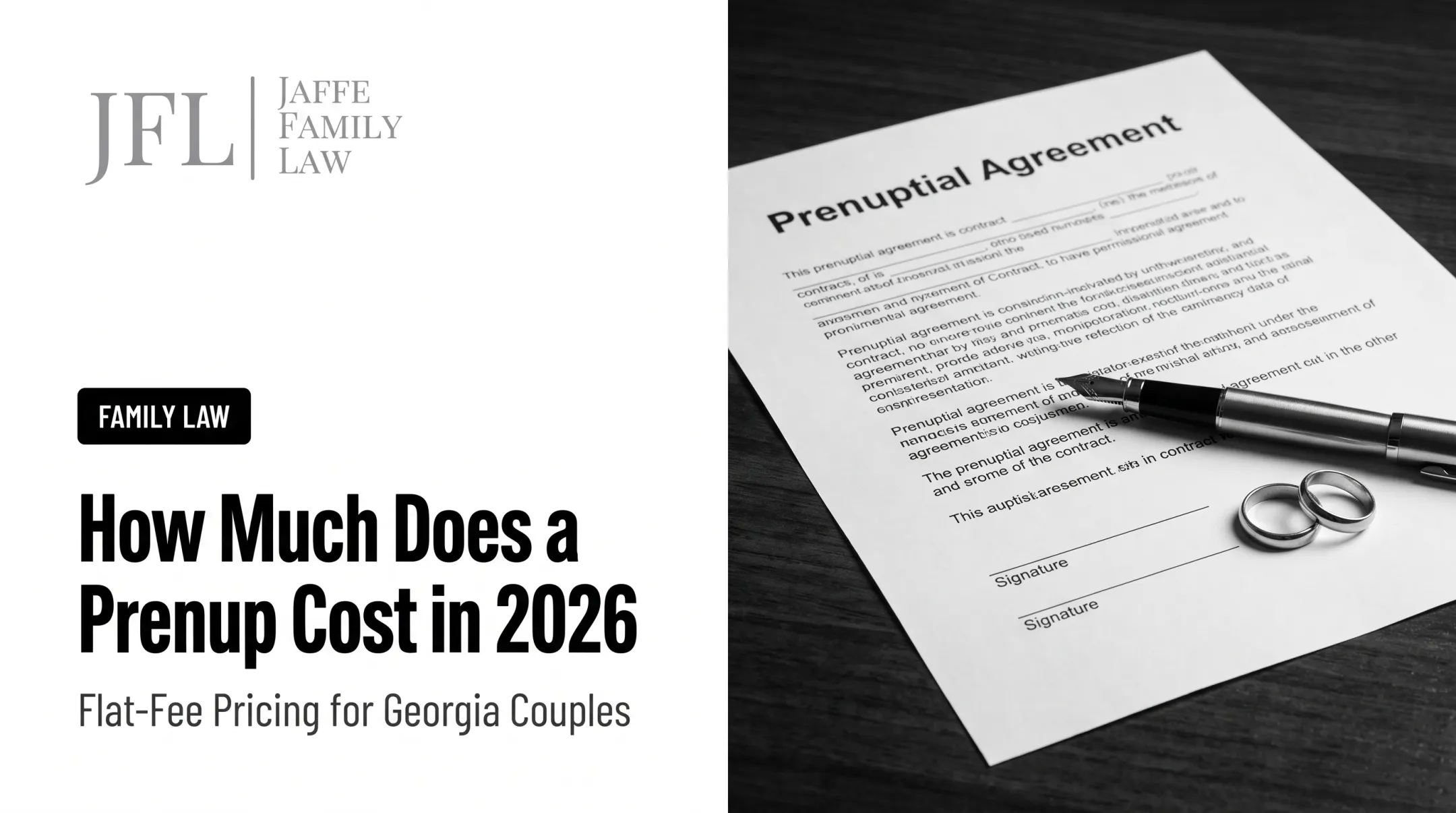 How Much Does a Prenup Cost in 2026