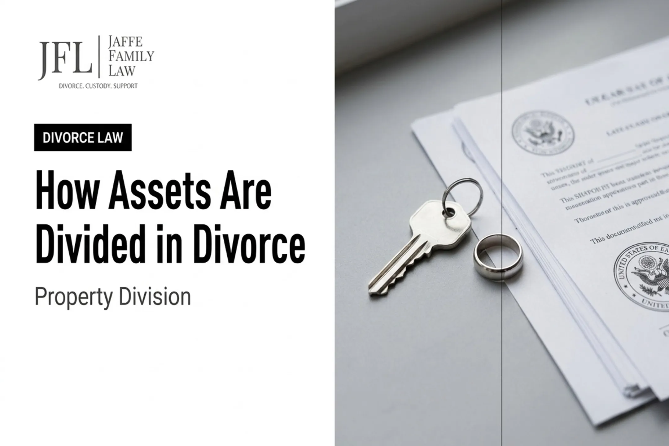 How Assets Are Divided in Divorce: Property Division