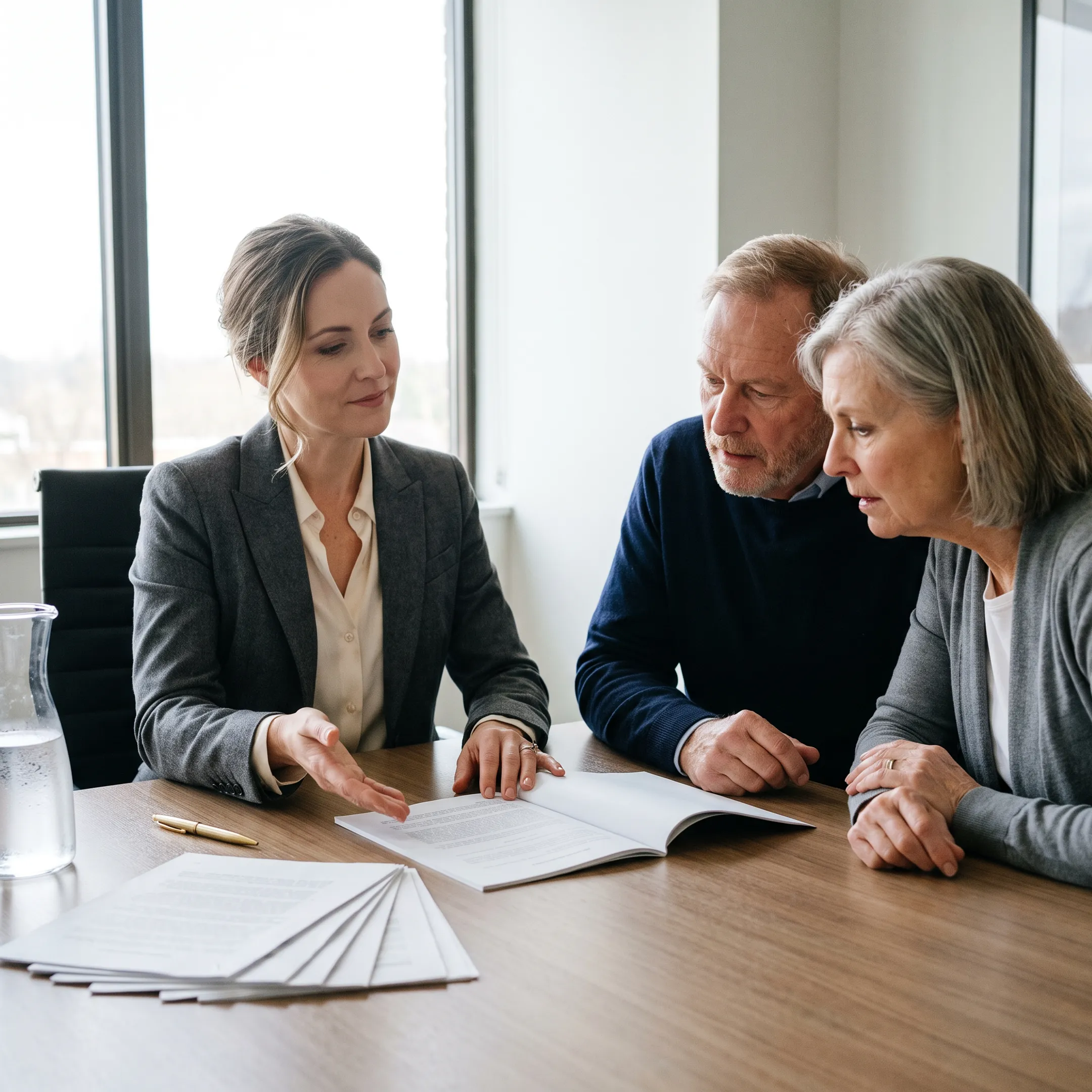 Grandparent Rights Lawyers reviewing family law court documents
