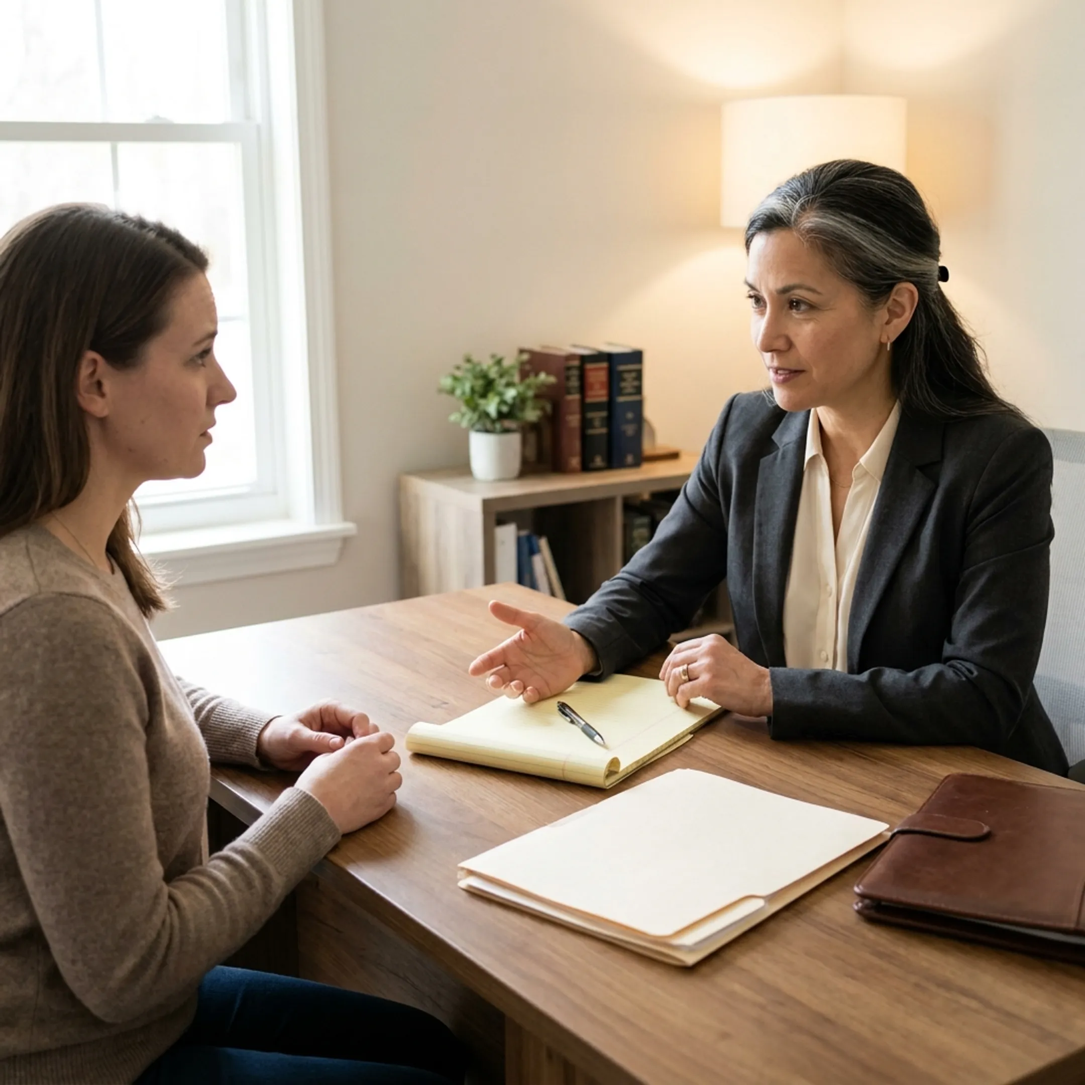 Family law consultation in an Atlanta office