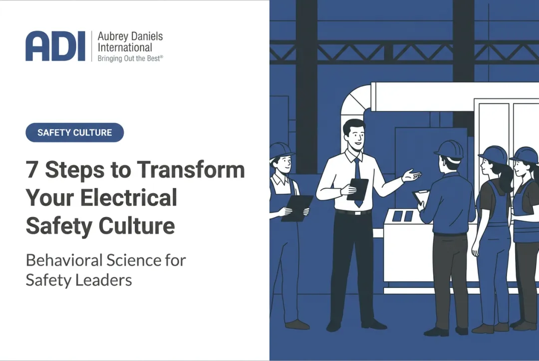 7 Steps to Transform Your Electrical Safety Culture