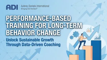 Performance-Based Training for Long-Term Behavior Change
