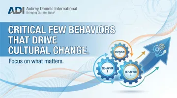 Critical Few Behaviors That Drive Cultural Change