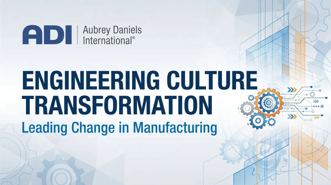 Engineering Culture Transformation: Leading Change in Manufacturing