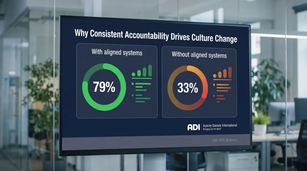 Leadership accountability and recognition impact on employee engagement statistics comparison