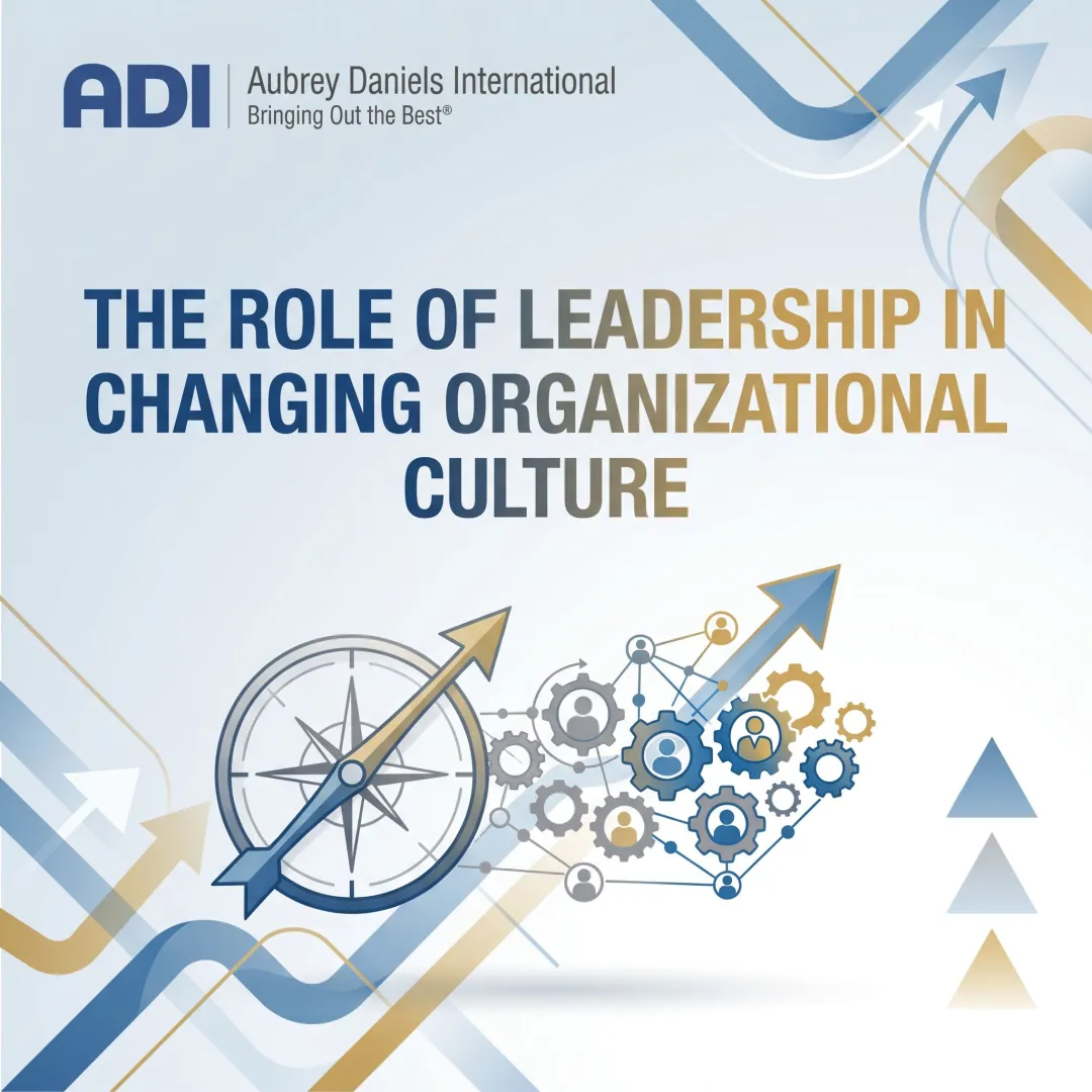 The Role of Leadership in Changing Organizational Culture