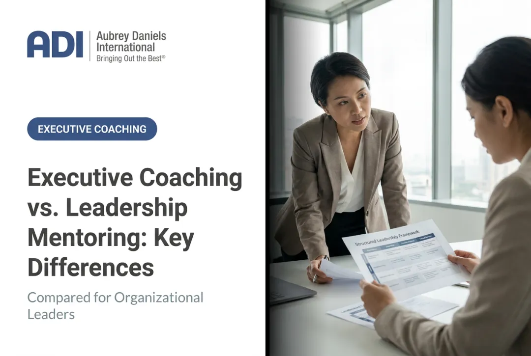 Executive Coaching vs. Leadership Mentoring: Key Differences
