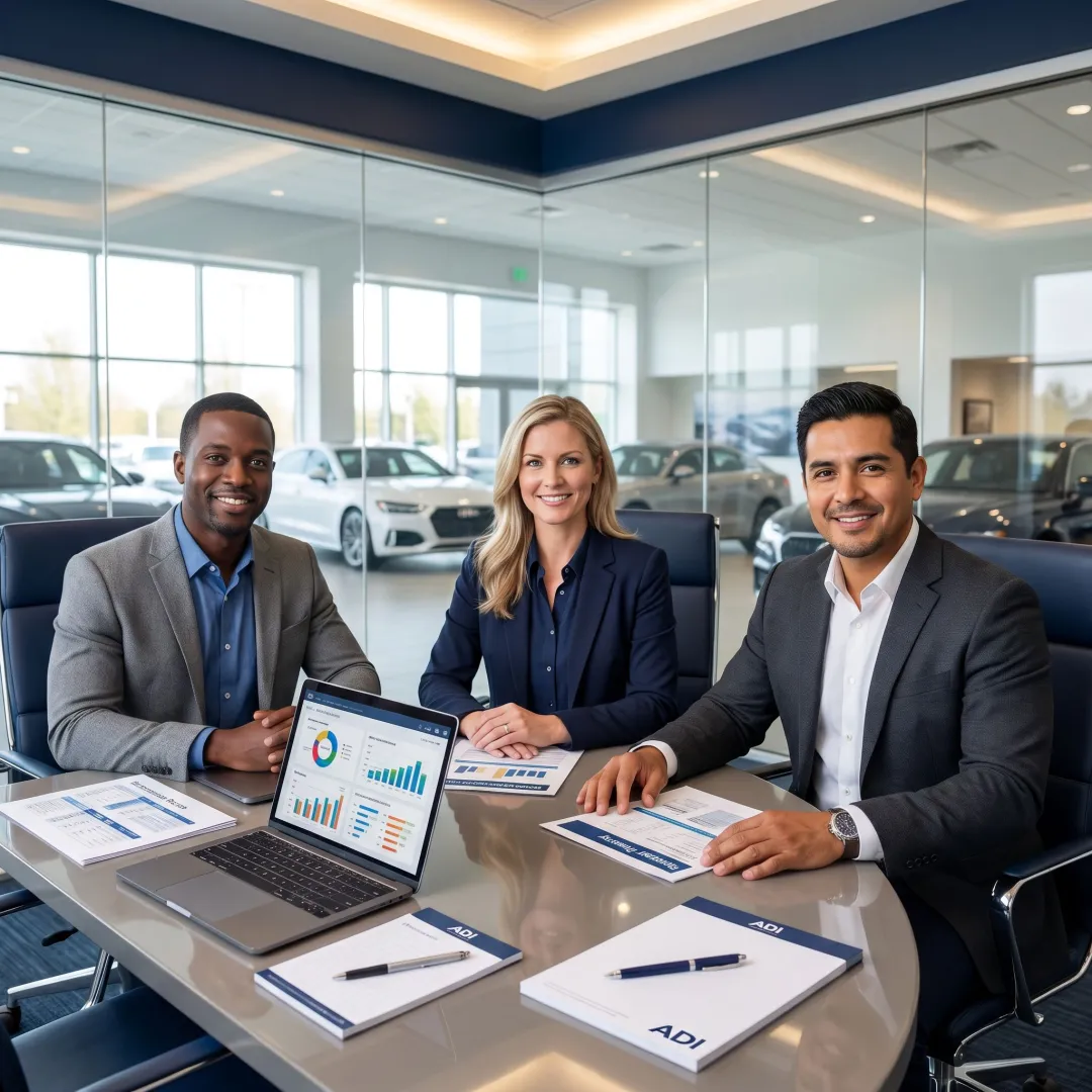 Leadership coaching process for automotive sales managers